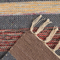 Ковер &laquo;СТРАЙП&raquo;, вид1, размер 50х80 см (&plusmn; 3 см), хлопок, цвет МИКС