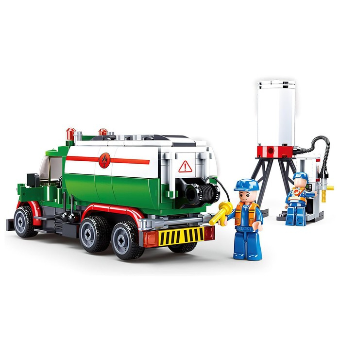 Конструктор Город &laquo;Бензовоз&raquo;, 267 деталей