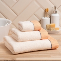 Полотенце махровое Love Life «Бриз» 70х120 см, оранжевый, 100% хл, 500 гр/м2 Полотенце махровое Love Life «Бриз» 70х120 см, оранжевый, 100% хл, 500 гр/м2