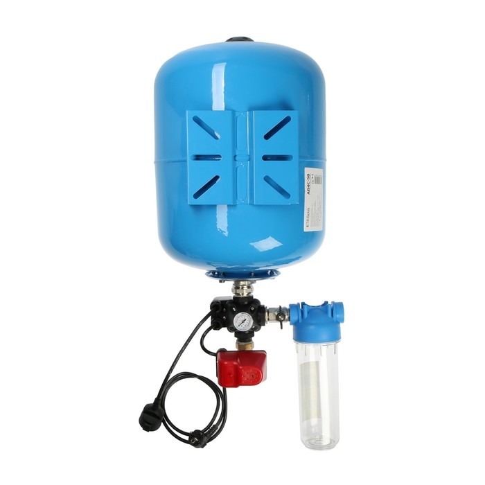 Автобак ETERNA АВ4С-50, комплект для систем водоснабжения, вертикальный, 50 л, сухой ход Автобак ETERNA АВ4С-50, комплект для систем водоснабжения, вертикальный, 50 л, сухой ход