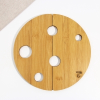 Менажница деревянная сборная «Сыр», 22.7 см Менажница деревянная сборная «Сыр», 22.7 см