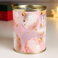 Копилка-подарок металл "Happy New Year" Копилка-подарок металл "Happy New Year"