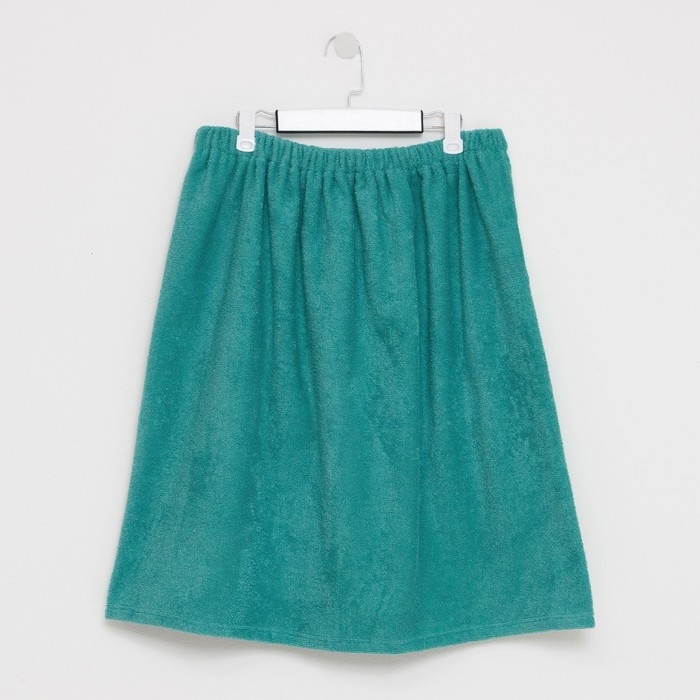 Полотенце банное Экономь и Я &laquo;Парео&raquo; 68х150 см, цвет голубая трава, 100%хл с AIRO, 320 г/м2