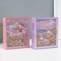 Фотоальбом на 40 фото 10х15 см "Зайка в тюльпанах" в коробке МИКС 4,5х14х17 см Фотоальбом на 40 фото 10х15 см "Зайка в тюльпанах" в коробке МИКС 4,5х14х17 см