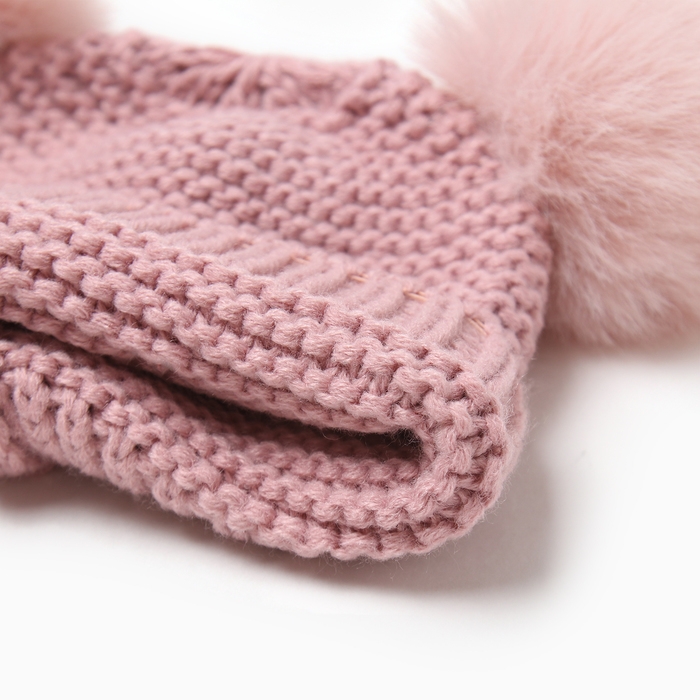 Шапка для малышей Крошка Я р.48-50 розовый