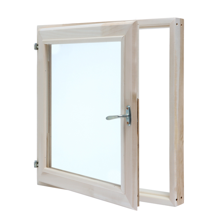 Окно, 60&times;60см, двойное стекло ЛИПА