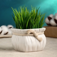 Кашпо "Мешочек Мартин" квадратный, 9х9х7см