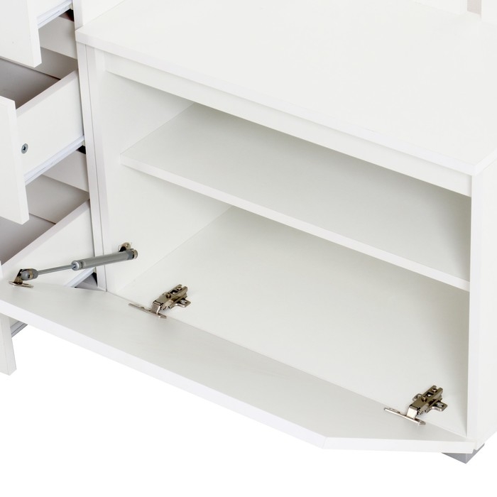 Прихожая Крона, 1260х350х1980, Белый/Белый