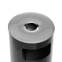 Урна с пепельницей К300Н, черный, D=30 Н=71,8 см, 50 л Урна с пепельницей К300Н, черный, D=30 Н=71,8 см, 50 л