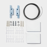 Карниз - струна, двухрядный, 3,5 м, пластиковый крючок Карниз - струна, двухрядный, 3,5 м, пластиковый крючок