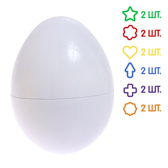 Сортер &laquo;Яички&raquo;, набор 6 шт.