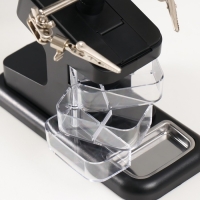 Лампа-лупа набор с увеличительным стеклом х2,5 х4,5 х25 LEDx2 от LR44 чёрный 18,5х11,5х23 см Лампа-лупа набор с увеличительным стеклом х2,5 х4,5 х25 LEDx2 от LR44 чёрный 18,5х11,5х23 см