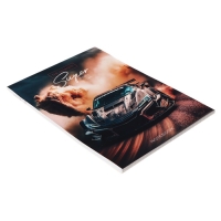 Набор блокнотов А5, 40 листов в клетку на скрепке "Авто", обложка мелованный картон, блок офсет, 4 штуки Набор блокнотов А5, 40 листов в клетку на скрепке "Авто", обложка мелованный картон, блок офсет, 4 штуки