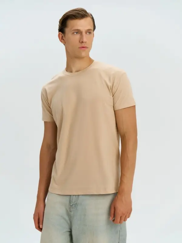 Футболка Regent 150 бежевая (песок), размер XXL Футболка Regent 150 бежевая (песок), размер XXL