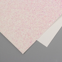 Лист для творчества иск.кожа "Крупные блёстки" бело-розовый лист 33х20 см толщина 0,84 мм Лист для творчества иск.кожа "Крупные блёстки" бело-розовый лист 33х20 см толщина 0,84 мм