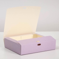 Коробка подарочная складная, упаковка, &laquo;Лавандовая&raquo;, 31 х 24.5 х 8 см