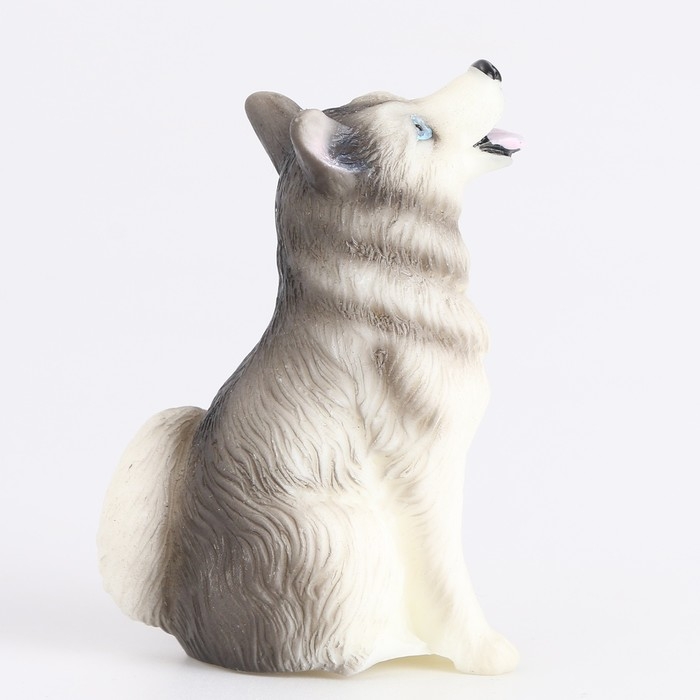 Миниатюра кукольная &laquo;Сибирский хаски&raquo;