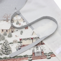 Фартук Этель "Let it snow" 60х70 см, 100% хлопок, саржа 190 г/м2