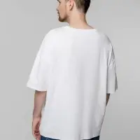 Футболка унисекс оверсайз Crosstown, белая, размер XXL