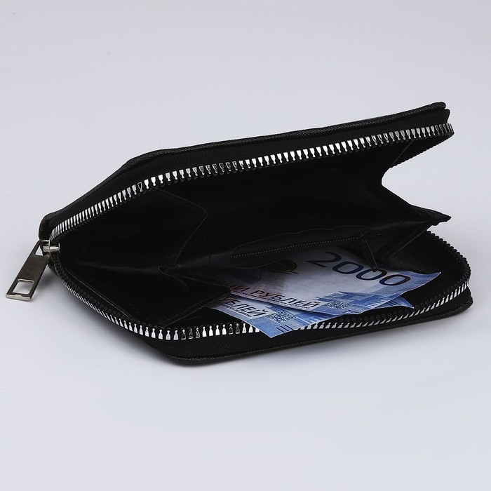 Кошелёк женский «Где деньги» 12х9,5х2 см Кошелёк женский «Где деньги» 12х9,5х2 см