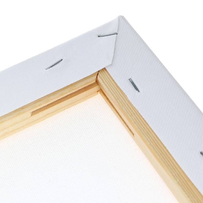 Холст на подрамнике 1,6х80х100 см, хлопок 100%, акриловый грунт, среднезернистый, 380г/м&sup2;