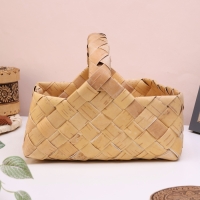 Корзинка &laquo;Алёнка&raquo;, плетеная, 22х16х10/22 см, береста