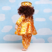 Кукла мягкая "Нора" в национальном костюме Узбекистана, резина, текстиль, 60 см, микс Кукла мягкая "Нора" в национальном костюме Узбекистана, резина, текстиль, 60 см, микс