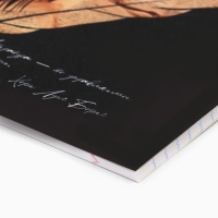 Предметная тетрадь А5, 48 л на скрепке &laquo;Силуэт.Литература&raquo; Софт тач лам, уф лак