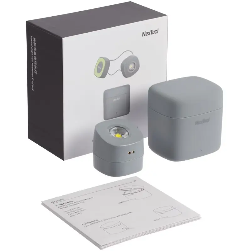 Налобный фонарь Night Walk Headlamp, серый Налобный фонарь Night Walk Headlamp, серый