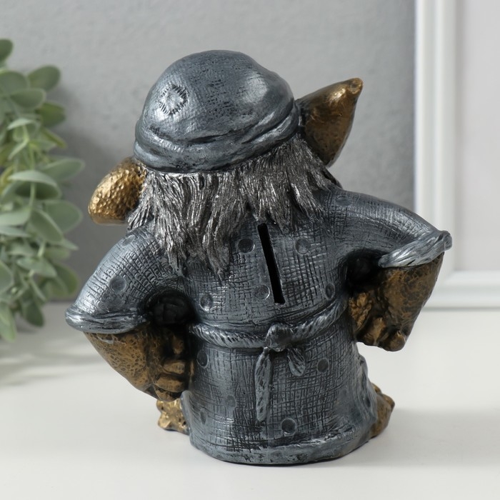 Копилка "Тролчиха Петровна"  14,5х 14х11 см.