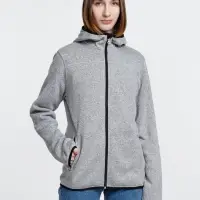 Куртка с капюшоном унисекс Gotland, серая, размер XL