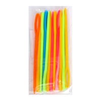 Игла пластиковая, набор 20 шт., размер 1 шт. &mdash; 9 см, цвета МИКС