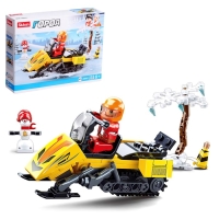 Конструктор Город &laquo;Снегоход&raquo;, 115 деталей