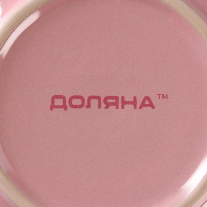 Миска керамическая Доляна «Пастель», 700 мл, d=18 см, цвет розовый Миска керамическая Доляна «Пастель», 700 мл, d=18 см, цвет розовый