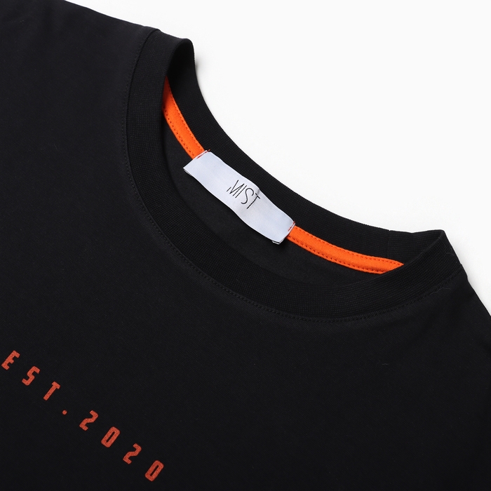 Футболка мужская MIST Est., размер 52, черный