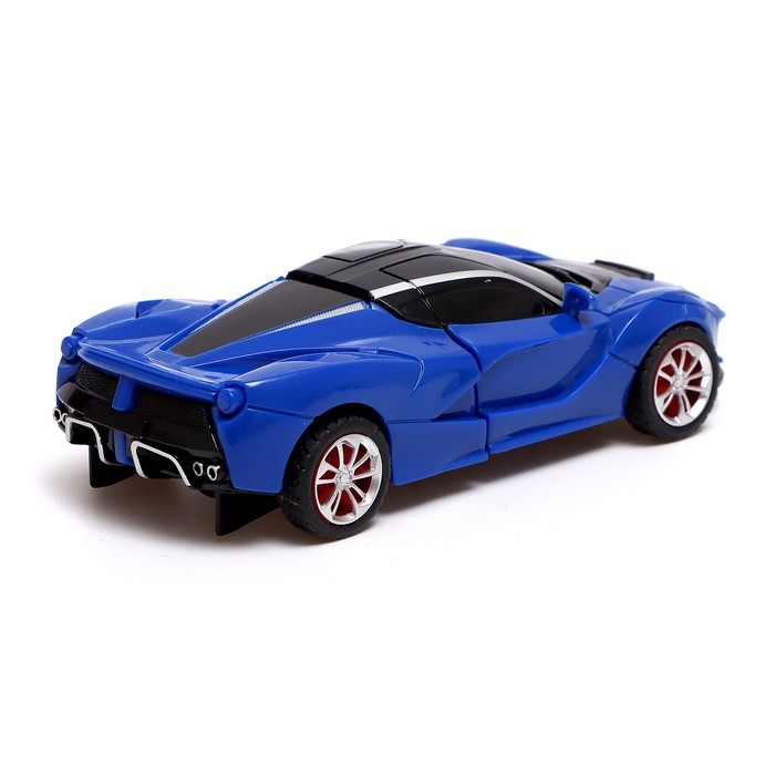 Робот инерционный &laquo;Спорткар&raquo;, трансформируется при столкновении, цвета МИКС