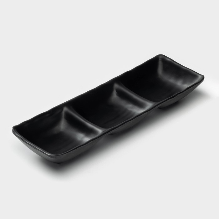 Менажница &laquo;Чёрный Восток&raquo;, 26,4&times;8,6&times;3,3 см, цвет чёрный