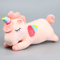 Шкурка мягкой игрушки "Единорог" с пледом, 50 см, цвет розовый Шкурка мягкой игрушки "Единорог" с пледом, 50 см, цвет розовый