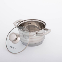 Кастрюля &laquo;Элис&raquo;, 1.8 л, d=16 см, капсульное дно, индукция