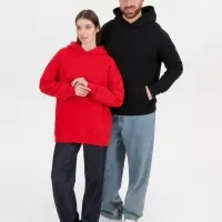 Худи оверсайз унисекс Outshine, красное, размер M/L