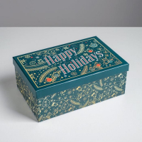 Набор подарочных коробок 6 в 1 &laquo;С новым годом&raquo;, 20 х 12,5 х 7,5 - 32,5 х 20 х 12,5 см , Новый год