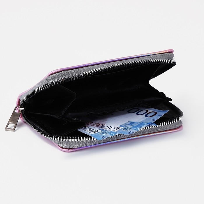 Кошелёк с голографическим эффектом «Глазки», 12.5х9х2 см Кошелёк с голографическим эффектом «Глазки», 12.5х9х2 см