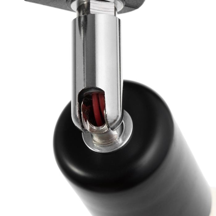 Светильник трековый "Спот" Е27 40Вт черный 3,5х5,5х15см