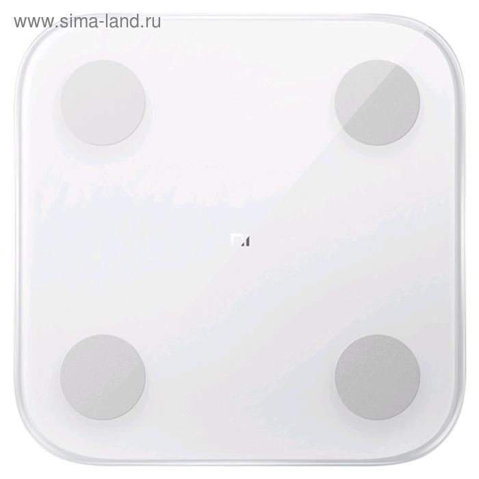 Весы Xiaomi Mi Body Composition Scale 2, электронные, диагностические, до 150 кг, белые Весы Xiaomi Mi Body Composition Scale 2, электронные, диагностические, до 150 кг, белые