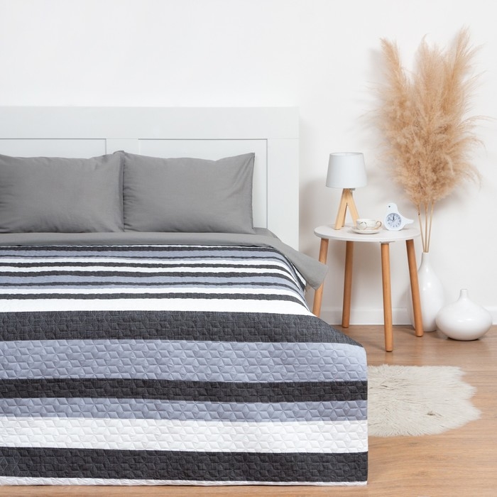 Покрывало LoveLife евро Покрывало LoveLife евро "Полосы" 200*210±5см, микрофайбер, 100% п/э