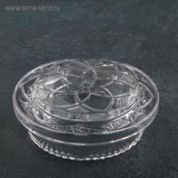 Ёмкость стеклянная для мёда и варенья &laquo;Блеск&raquo;, 12&times;11 см