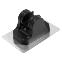 Держатель для душевой лейки ZEIN Z104, регулируемый, самоклеющийся, черный Держатель для душевой лейки ZEIN Z104, регулируемый, самоклеющийся, черный