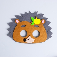 Маска карнавальная &laquo;Ёжик&raquo; фетр