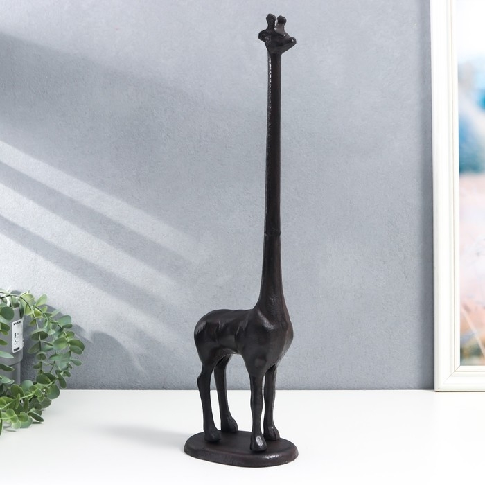 Сувенир чугун Сувенир чугун "Жираф" 47х10х14 см