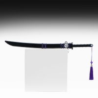Сувенирное оружие подвесное мини "Катана Севена", брелок, 39 см, чёрная Сувенирное оружие подвесное мини "Катана Севена", брелок, 39 см, чёрная